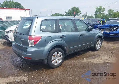 2010 Subaru Forester 2.5X from USA, damaged, VIN JF2SH6AC3AH746590